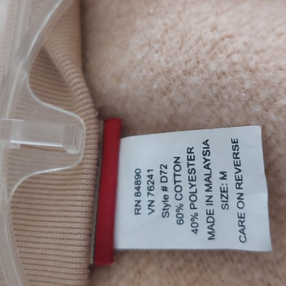 Fleece snap close sweat shirt sz L - Picture 13 of 14